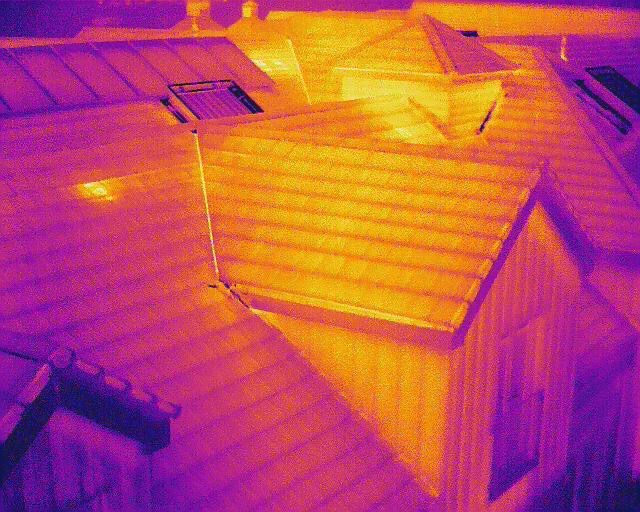 Thermal Imaging Roof Survey Image Darlington